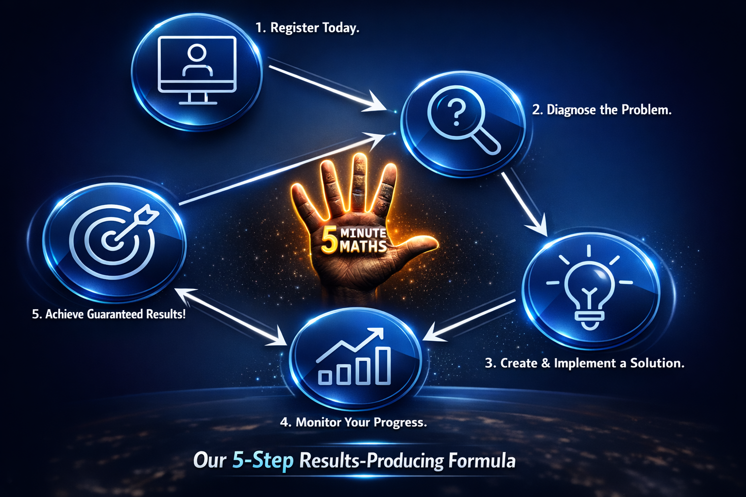 5MinuteMaths 5 step improvement system